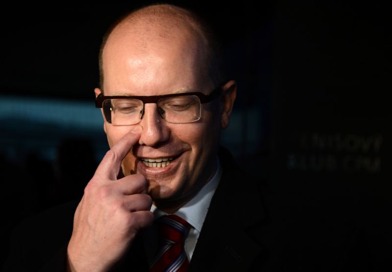 Bohuslav Sobotka se sešel s Milošem Zemanem i v neděli.