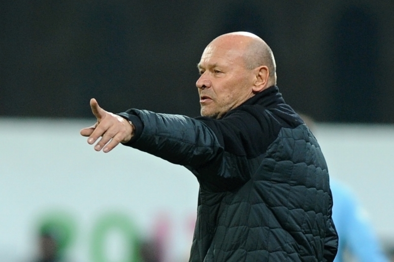 Kouč Slavie Miroslav Koubek.