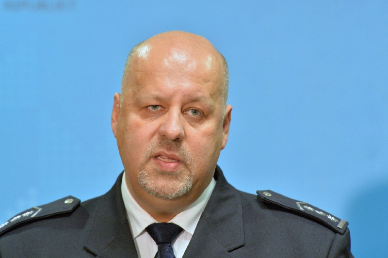 Policejní ředitel Petr Lessy.