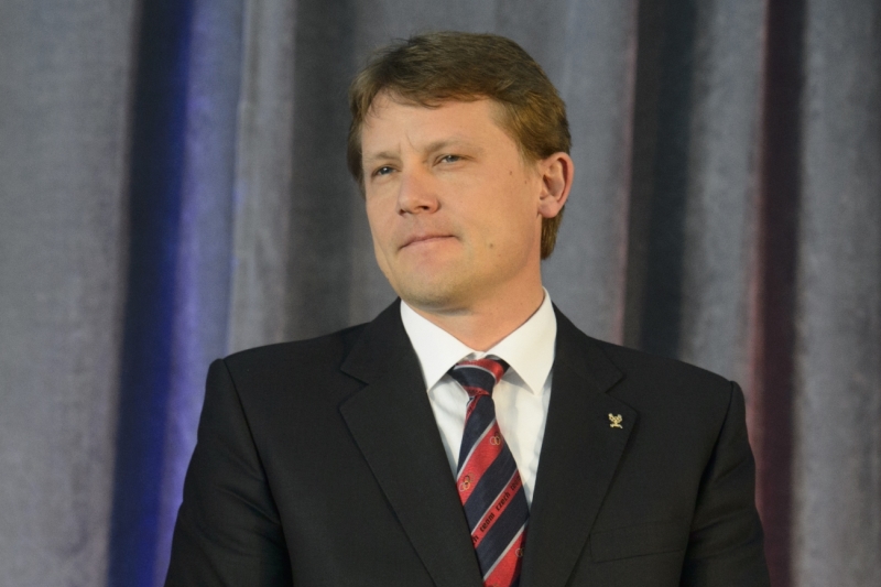 Vedoucí české olympijské výpravy Martin Doktor. Vedoucí české olympijské výpravy Martin Doktor.