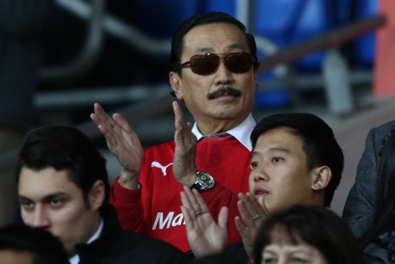 Malajský majitel Cardiffu Vincent Tan.