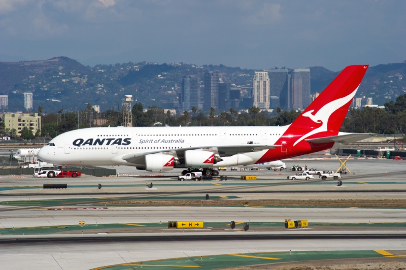 Australské aerolinky Qantas.