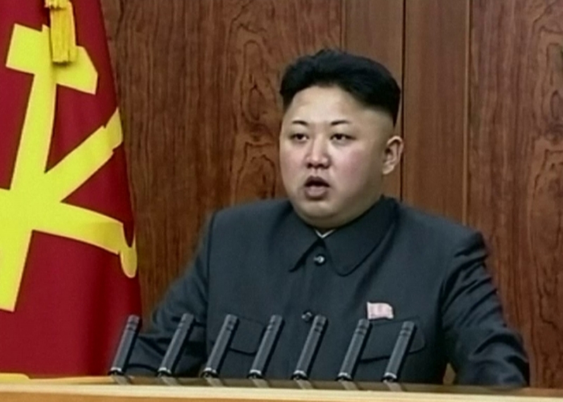 Severokorejský vůdce Kim Čong-un. Severokorejský vůdce Kim Čong-un.