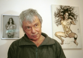 Kreslíř Kája Saudek.