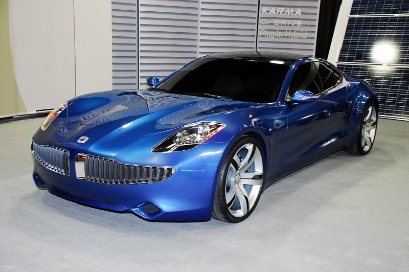 Model Fisker Karma na trhu neuspěl, a tak půjde do aukce.