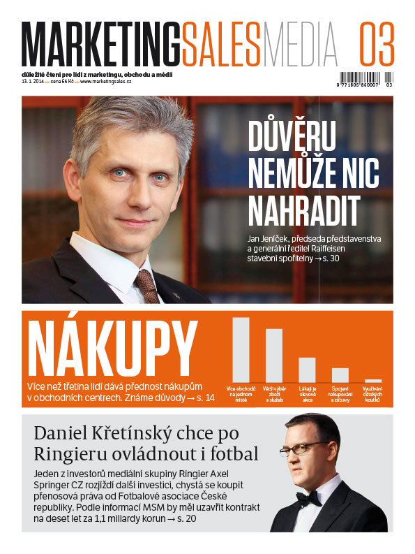 MarketingSalesMedia č. 3/2014.