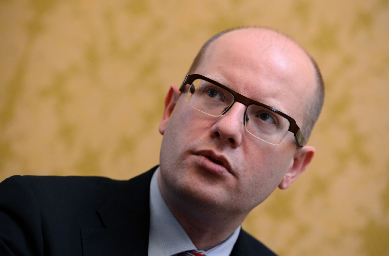 Budoucí premiér Bohuslav Sobotka.