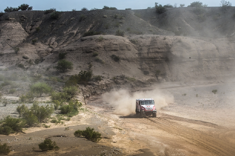 Aleš Loprais na slavné Rallye Dakar.