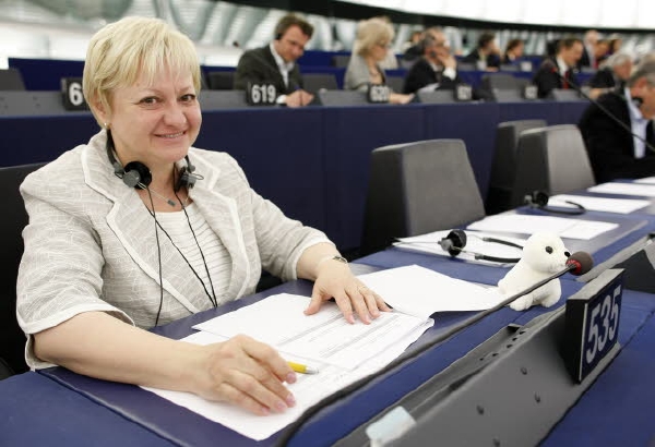 Staronová europoslankyně Věra Flasarová. 