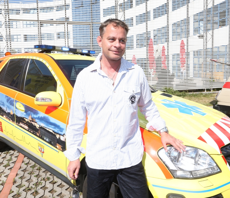 Režisér Filip Renč. 