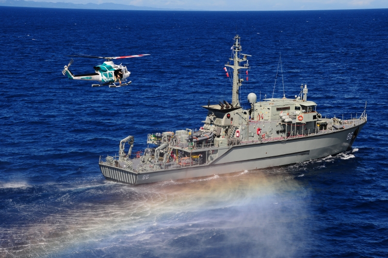 Australská loď HMAS Diamantina (ilustrační foto).
