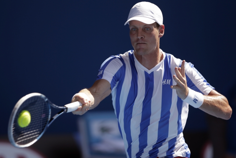 Tomáš Berdych je v osmifinále Australian Open.