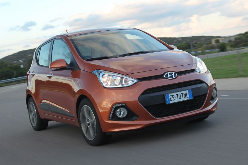 Jedním z nových modelů je také Hyundai i10.