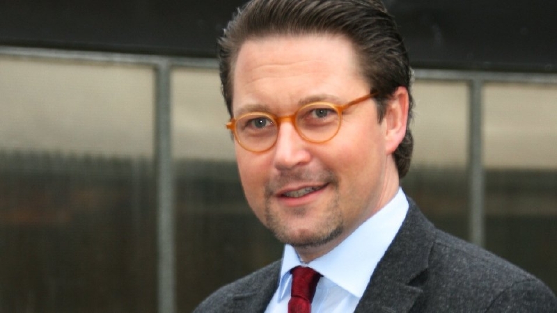 Generální tajemník bavorské Křesťanskosociální unie (CSU) Andreas Scheuer.