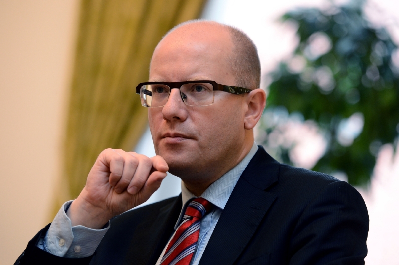 Premiér Bohuslav Sobotka. Premiér Bohuslav Sobotka.