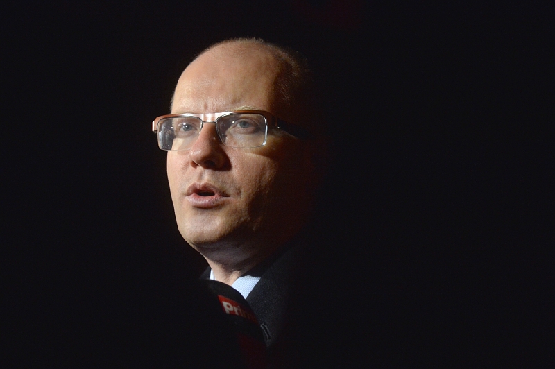 Předseda ČSSD a příští český premiér Bohuslav Sobotka.