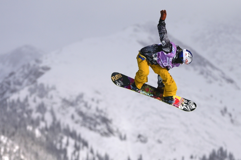 Snowboardistka Šárka Pančochová.