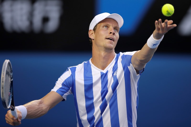 Tomáš Berdych se finále v Melbourne nedočkal.