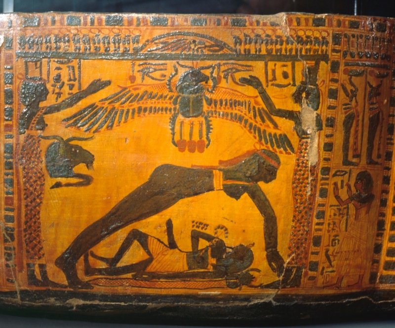 Ve faraonově hrobce našli vědci vyobrazení bohyně Nút, ztělesnění nebe (ilustrační foto).