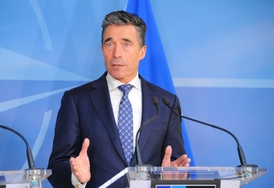 Generální tajemník NATO Anders Fogh Rasmussen.