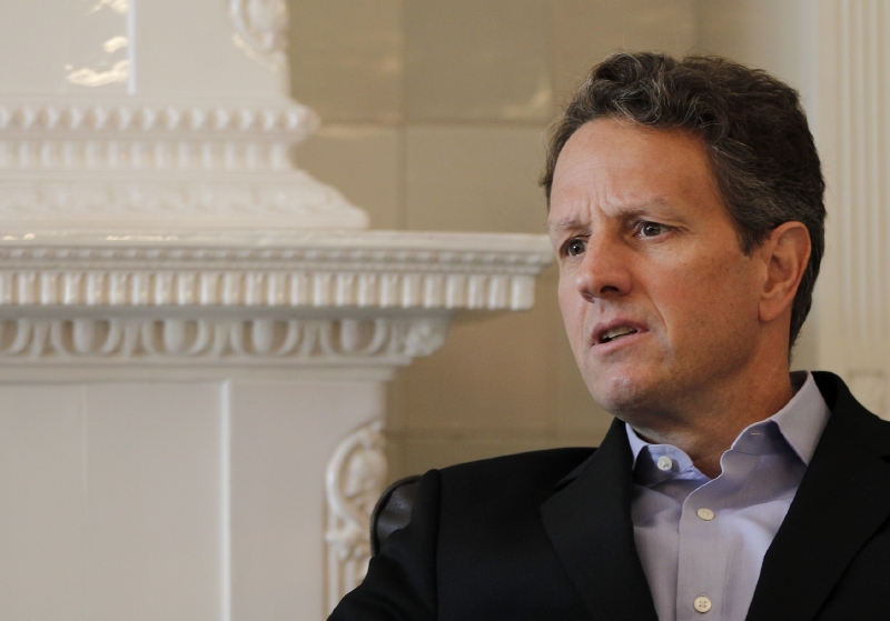 Timothy Geithner, bývalý ministr financí USA. Timothy Geithner, bývalý ministr financí USA.