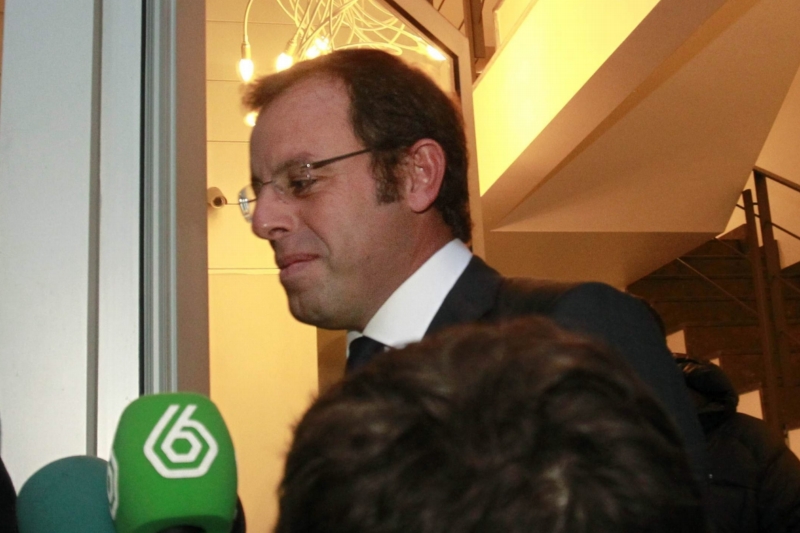 Prezident FC Barcelona Sandro Rosell.