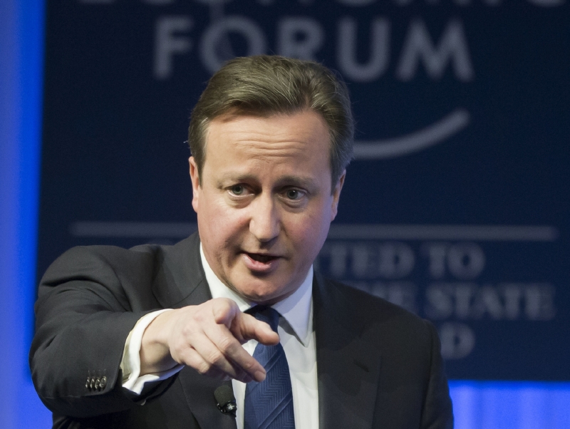 A na vás si taky posvítíme... Premiér Cameron v Davosu. A na vás si taky posvítíme... Premiér Cameron v Davosu.
