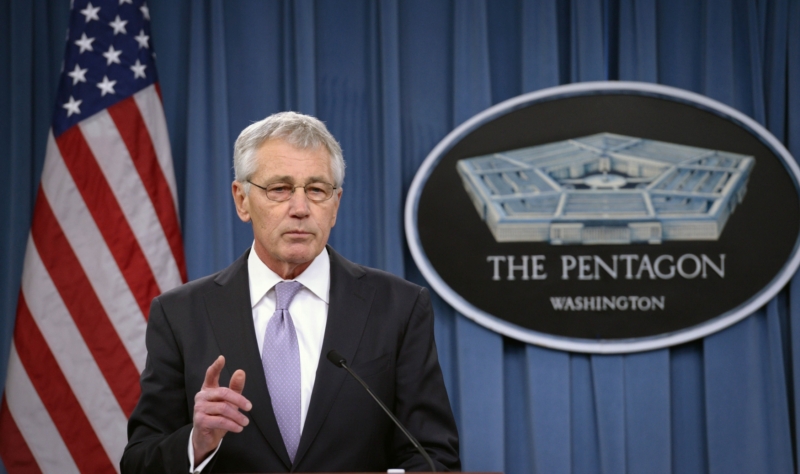Americký ministr obrany Chuck Hagel. Americký ministr obrany Chuck Hagel.
