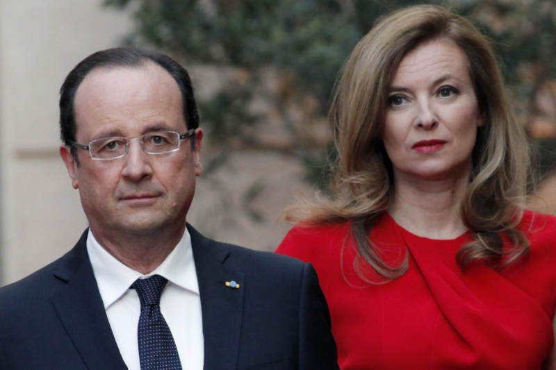 Hollande oficiálně prohlásil, že opustí partnerku Valérii Trierweilerovou.