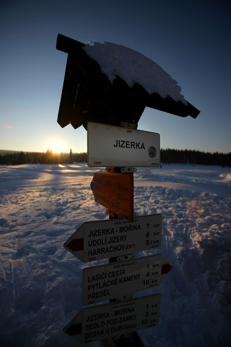 Mrazivá Jizerka. Mrazivá Jizerka.