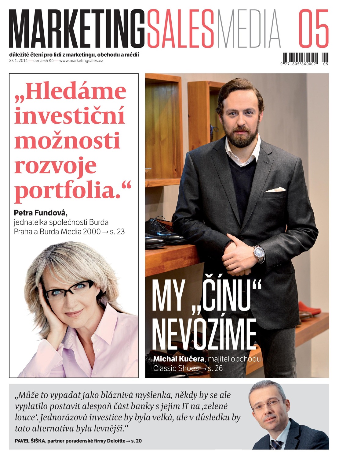 MarketingSalesMedia č. 5/2014. MarketingSalesMedia č. 5/2014.