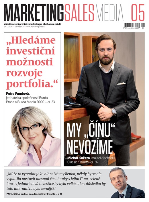 MarketingSalesMedia č. 5/2014. MarketingSalesMedia č. 5/2014.