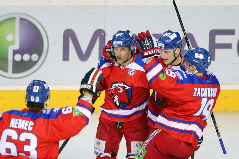 Pražský Lev si postup do play-off KHL zajistil s předstihem.