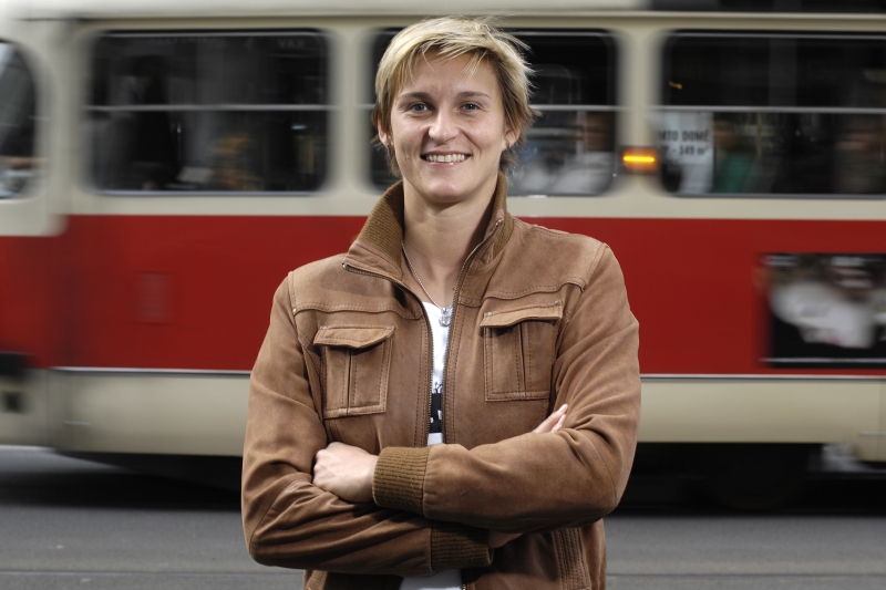 Oštěpařka Barbora Špotáková. Oštěpařka Barbora Špotáková.