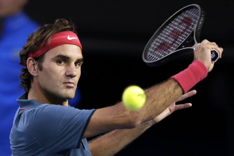 Tenista Roger Federer.