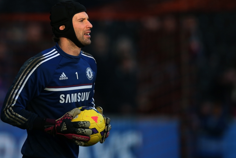 Brankář Chelsea Petr Čech.