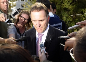 Novozélandský premiér John Key.