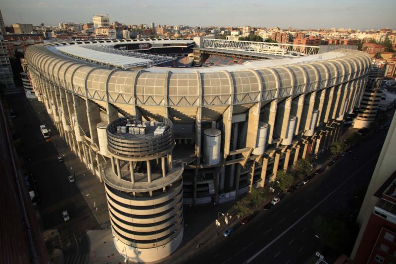 Santiago Bernabeu.