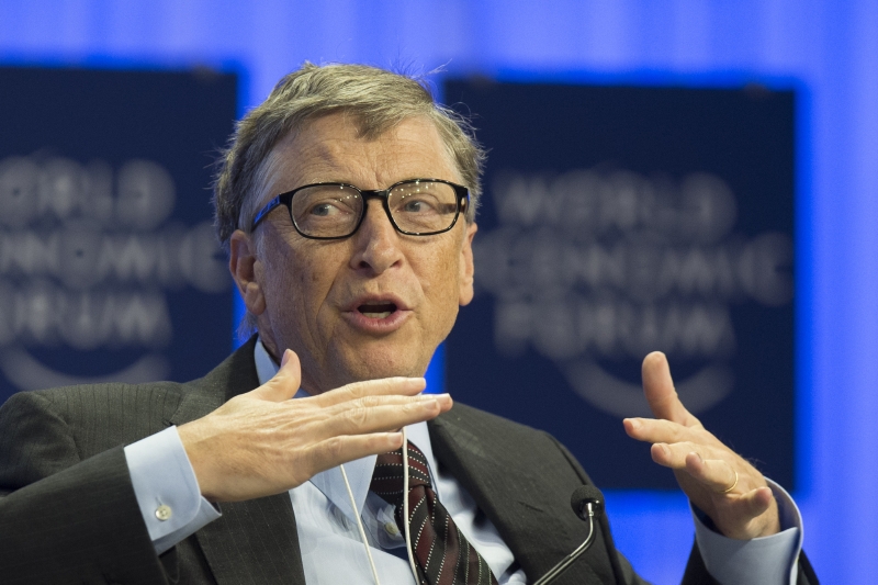 Bill Gates, nejbohatší člověk světa.