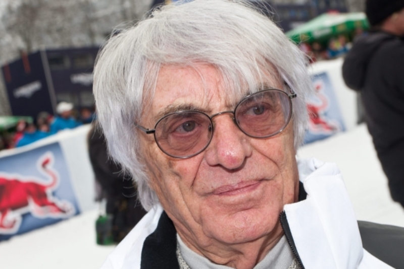 Promotér F1 Bernie Ecclestone.