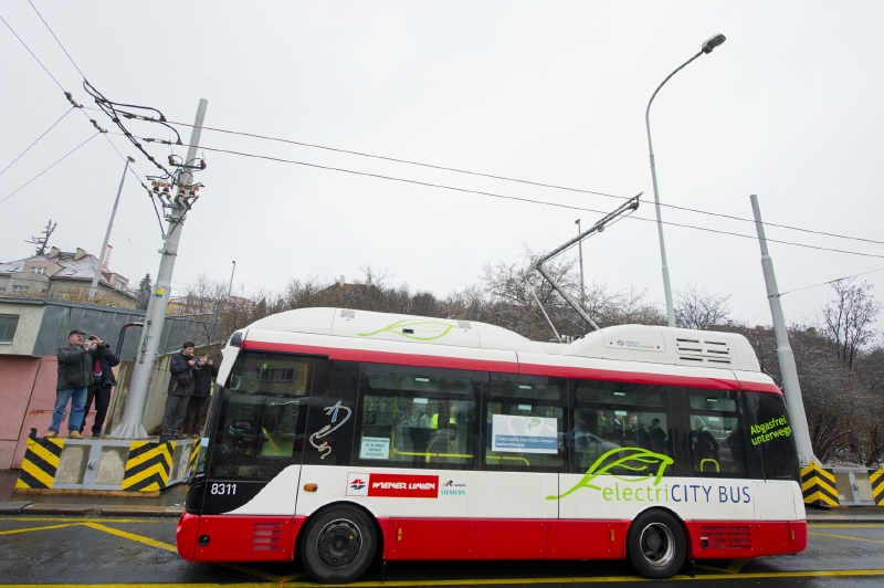 Půjčený elektrobus. Půjčený elektrobus.