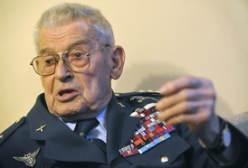 Válečný veterán Imrich Gablech.