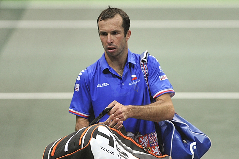 Radek Štěpánek v úvodní dvouhře nestačil na Robina Haaseho.