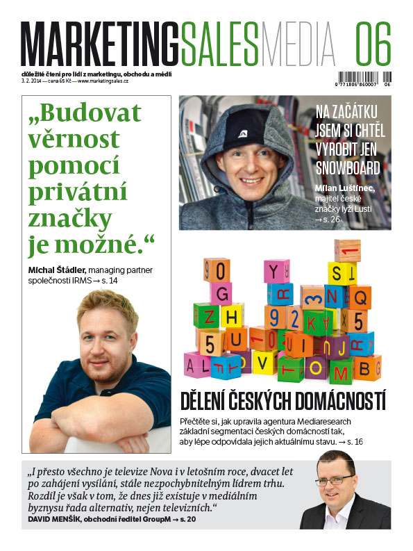 MarketingSalesMedia č. 6/2014.