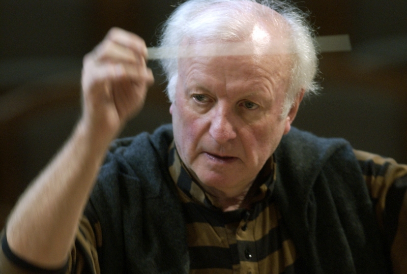 Dirigent Gerd Albrecht. Dirigent Gerd Albrecht.