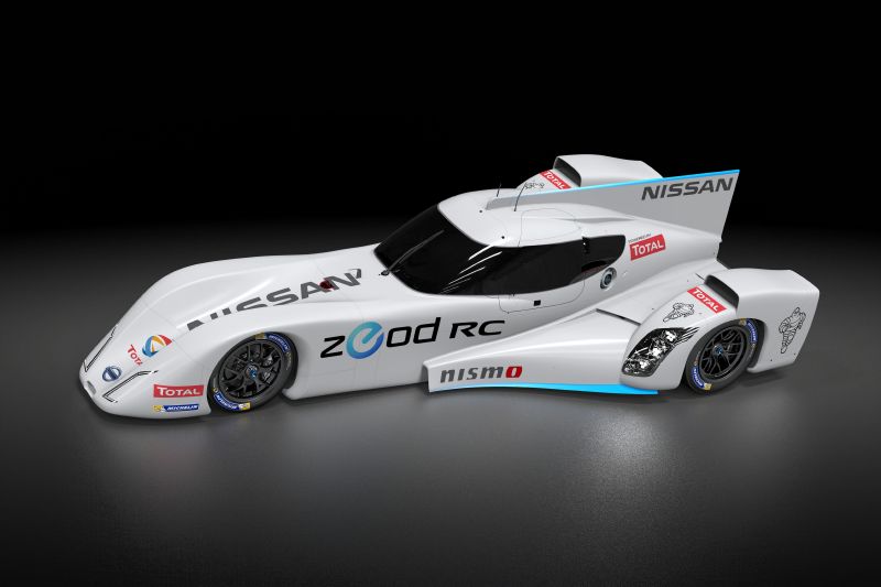 Nissan ZEOD RC s revolučním pohonem.