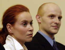 Šéfredaktorka MF Dnes Sabina Slonková a ředitel redakce Jiří Kubík.