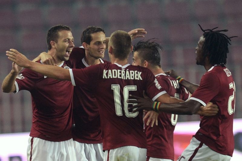 Fotbalisté Sparty vyhráli přípravný zápas s Lokomotyvem Moskva.