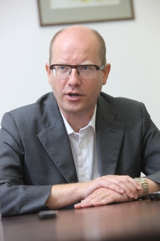 Český premiér Bohuslav Sobotka.