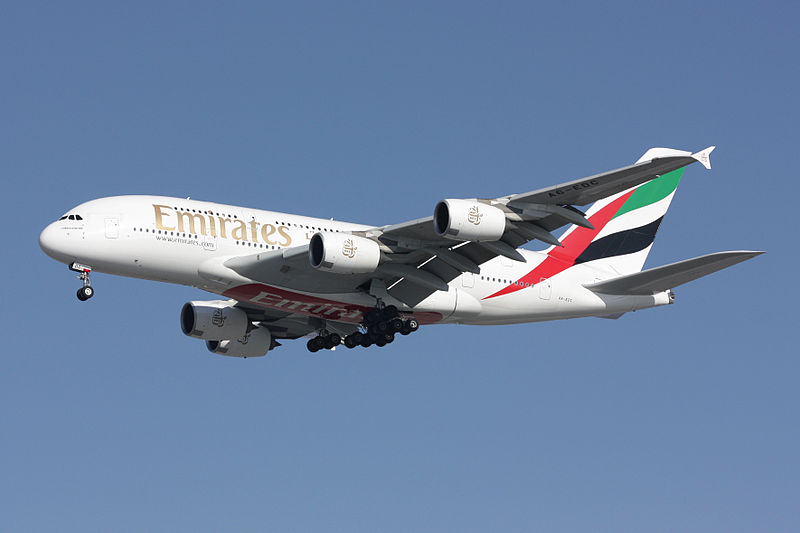 Airbus A380 mají ve flotile například Emirates.